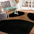 thumbnail image 6 of Teppich Homes Soft Brown Geometric Pattern Area Rug 7x10 - Tufted Wool Carpet for Hallway And Living Room, 6 of 7