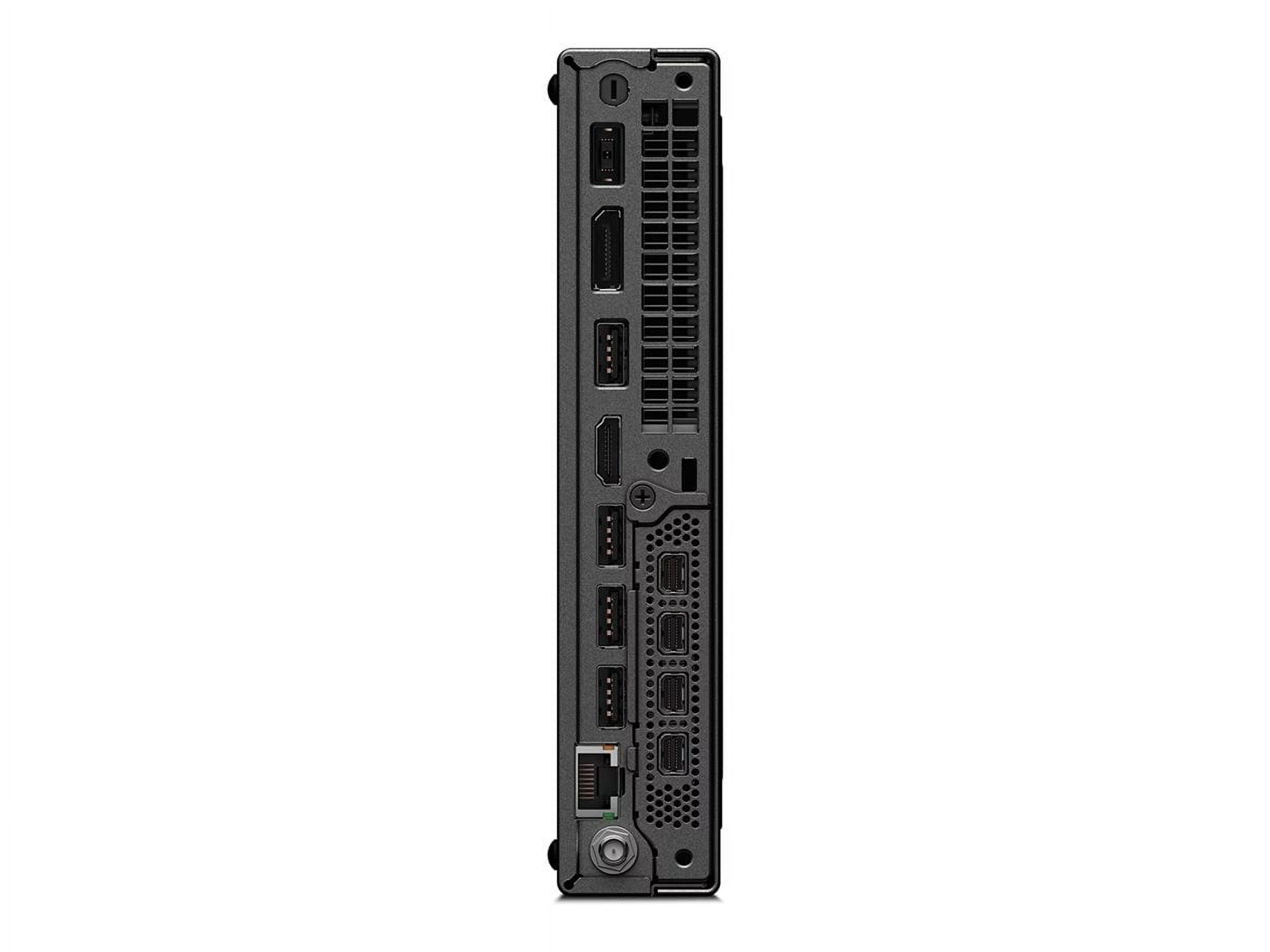 Lenovo ThinkStation P3 30H0 - Tiny 1 x Core i9 13900 / up to 5.6 GHz - vPro Enterprise - RAM 64 GB - SSD 2 TB - TCG Opal Encryption, NVMe, Performance - T1000 - Gigabit Ethernet, IEEE 802.11ax (Wi-Fi 6E) - Win 11 Pro - monitor: none - keyboard: US - black - Lenovo TopSeller - with 3 Years Lenovo Premier Support
