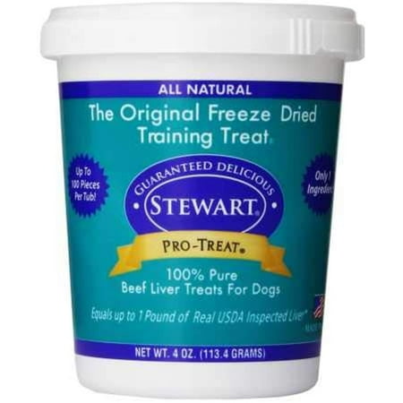 UPC: 0073101212436 | Stewart Pro-Treat Freeze Dried Beef Liver 4 oz. Tub