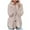 Pink, variant on asdoklhq Womens Plus Size Coats Clearance Women Cozy Long Sleeve Faux Solid Buttons Fake Pokets Teddy Woolen Fleece Jacket Cardigan Coat