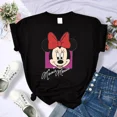 thumbnail image 3 of Camiseta de algodón de verano para niños, bonita camiseta con estampado de Mickey Y2k, gorro de Minnie Mouse, ropa de moda para niño y niña, camisetas Kawaii Disney para bebé, 3 of 5