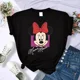 thumbnail image 3 of Camiseta de algodón de verano para niños, bonita camiseta con estampado de Mickey Y2k, gorro de Minnie Mouse, ropa de moda para niño y niña, camisetas Kawaii Disney para bebé, 3 of 5