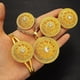 thumbnail image 4 of Collar etíope, pendiente, anillo, brazalete, conjunto clásico de moda de Etiopía, oro, Eritrea, conjunto para mujer, Habesha, regalo de fiesta de boda, 4 of 4