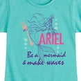 thumbnail image 3 of Disney Princess - Ariel Make Waves - Toddler And Youth Girls Short Sleeve Graphic T-Shirt, 3 of 5