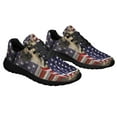 thumbnail image 6 of German Shepherd American flag Shoes Sneakers Black Size 10, 6 of 7