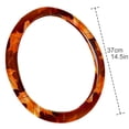 thumbnail image 4 of Maple leaves 14.5 Inch Printing PVC Leather Car Wheel Cover Steering Wheel Cover Auto Accessories, 4 of 6