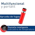 thumbnail image 2 of Termo Inteligente Bluelander 500 ml Pantalla LED Táctil Acero Inoxidable Rojo, 2 of 3