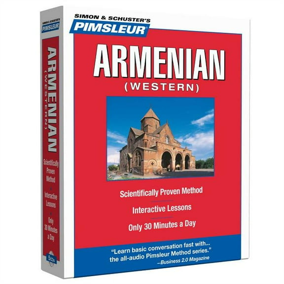 Compact: Pimsleur Armenian (Western) Level 1 CD : Learn to Speak and Understand Western Armenian with Pimsleur Language Programs (Series #1) (CD-Audio)