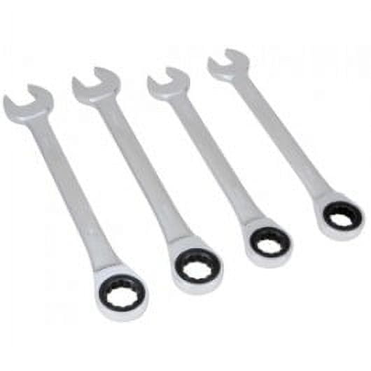 4PC MET RATCHETING WRENCH SET