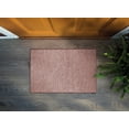 thumbnail image 2 of Ottomanson Sahara Tonal Design 2x3 Reversible Non Shedding Indoor/Outdoor Entryway Mat, 2' x 3', Red, 2 of 8