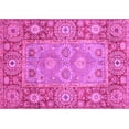 thumbnail image 1 of Ahgly Company Indoor Rectangle Oriental Pink Traditional Area Rugs, 8' x 12', 1 of 4