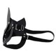 thumbnail image 3 of Cosplay Mask For Halloween Parties / Balls / Dances, Womens Sexy Half Face Leather Cat Mask(1pc-black), 3 of 3