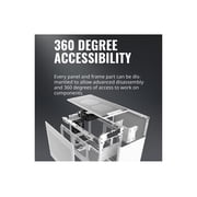 Cooler Master MCB-NR200-WNNN-S00 MasterBox NR200 Mini-Tower Computer Case - Mesh, Plastic, Steel - White