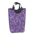 thumbnail image 2 of Lsque Lavender Flowers Laundry Basket, Laundry Hamper, Dirty Clothes Hamper for Laundry, Collapsible, Waterproof Laundry Baskets with Aluminum Handles for Laundry, Dorm, Family, 2 of 6