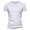 White, variant on KKBOTIVE T Shirt for Men Athletic Running Gym Workout Short Sleeve Tee Stretch Cozy Top for Mens Fashion Summer Clothing, Dark Blue Size: M