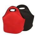 thumbnail image 1 of Fiudx Bolsa de Neopreno para Almuerzo, Nevera Térmica, Lavable y Ligera, Asas Suaves, Mantiene La Comida Fría, Ideal para Almuerzos Escolares y Laborales, Viajes y Picnics, Tamaño 30 X 15 X 28 Cm., 1 of 3