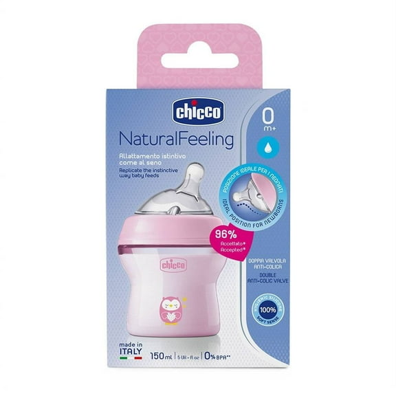 Biberón Chicco 150 ml Rosa 0 Meses+