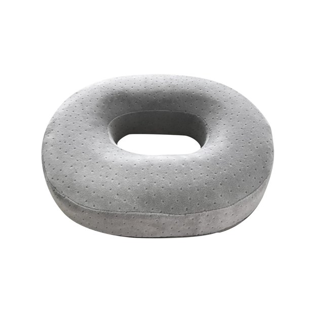 Cojín de silla Cojín de coxis transpirable para silla Oficina Mucho tiempo sentado gris Yuyangstore Cojín del asiento