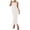 A-Light Gray930, variant on XIAOCHA Women's Striped Ribbed Gown Bodycon Slit Spaghetti Strap Square Neck Maxi Dress Stretchy Chic Casual Dresses