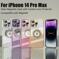 thumbnail image 7 of Magnetic Glitter Case Compatible with MagSafe,Full Protection Slim Shockproof Anti-Scratch Case with Camera Lens Protector Logo View Dust-Proof Net for, 7 of 7