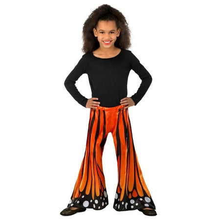 Girls Monarch Butterfly Pants Costume