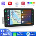 thumbnail image 2 of 1Din 8 Inch Car Radio HD 1080P Screen Multimedia Player Player Wired Carplay Android Auto Car Stereo, 2 of 5