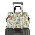 thumbnail image 2 of FORMRS 16" Laptop Bag Carrying Sleeve Case with Handle Travel Shoulder Briefcase, Watercolor Wildflowers Pattern, 2 of 8