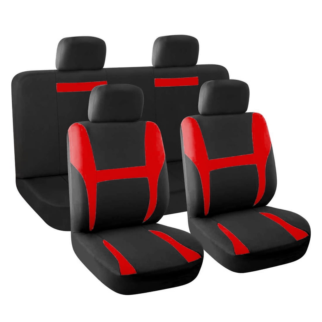 red seat covers walmart