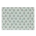thumbnail image 1 of Anchor Cutting Board, Anchors and Colored Hearts Sailor Holiday Escape Seaside Explore Life, Decorative Tempered Glass Cutting and Serving Board, Small Size, Eggshell Charcoal Grey, by Ambesonne, 1 of 1