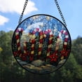 thumbnail image 2 of Candy Cane Stained Glass Suncatcher, Candy Cane Christmas, Candy Cane Stained Glass Decor, 2025 Xmas Ornaments, Christmas Birthday Gifts for Women Friendship har65p, 2 of 5