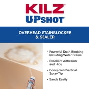 KILZ Upshot مانع تسرب البقع العلوي الداخلي ورذاذ التمهيدي، 10 أونصة رذاذ