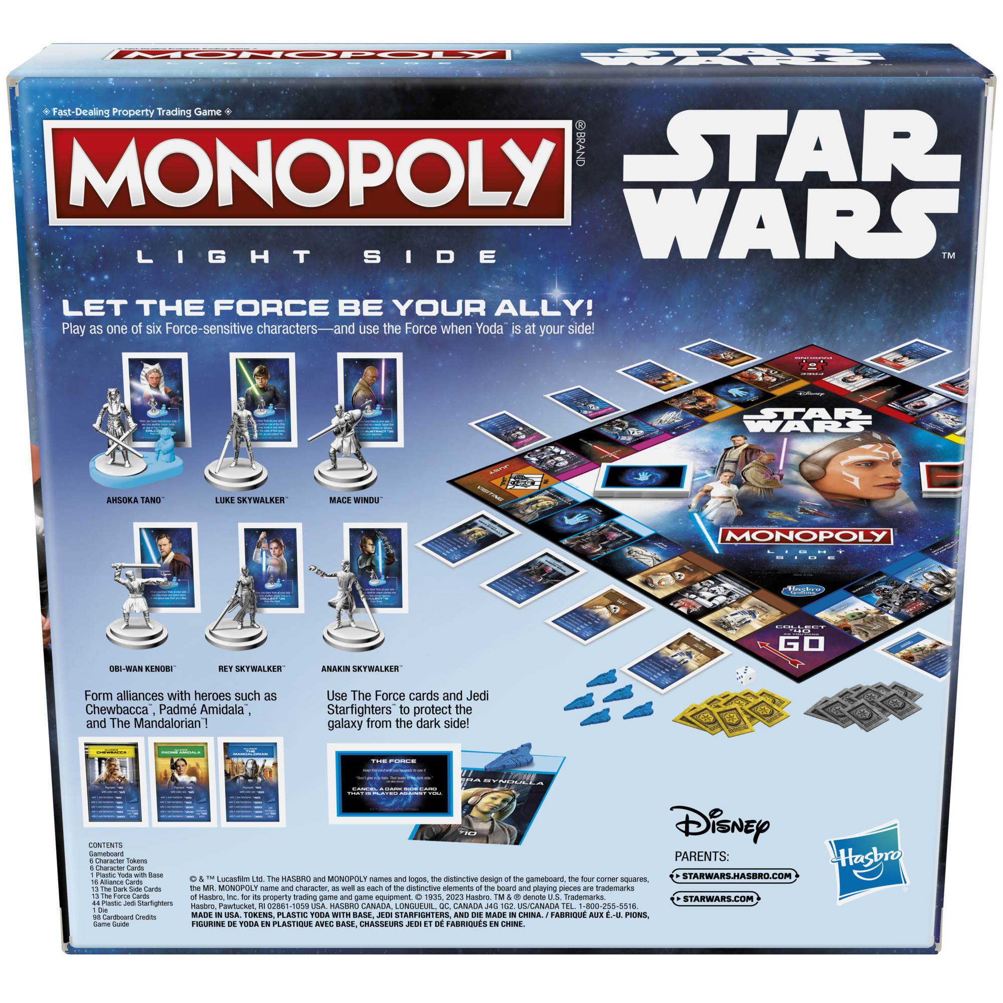Monopoly Star Wars Light Side Edition Board Game photo 3