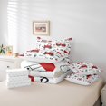 thumbnail image 6 of Castle Fairy Children Cartoon Truck 7-Piece Twin Bedding Sets,Construction Vehicles Bedding Comforter Set,Equipment Car Breathable Sheet Sets,Ultra Soft Home Decor, 6 of 8