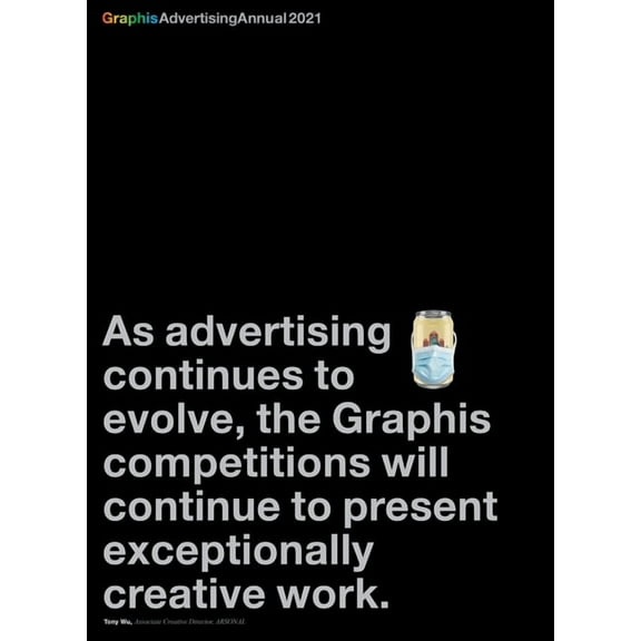 Graphis Advertising Annual 2021 (Hardcover) by B Martin Pedersen