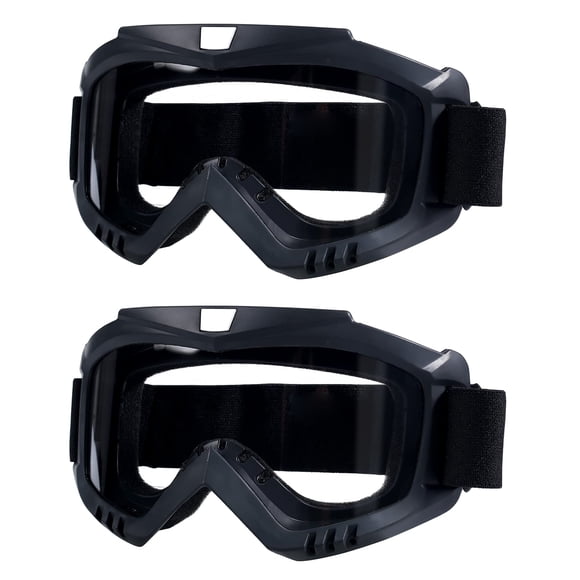 Gafas de moto LJDJ, paquete de 2, gafas a prueba de viento para adultos