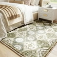 thumbnail image 2 of EnHomee Area Rugs for Living Room 3x5 Area Rugs Machine Washable Area Rugs Vintage Boho Indoor Area Rugs for Bedroom,Green, 2 of 9
