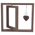 thumbnail image 1 of Luxshiny Rotating Floating Picture Frames for Family Photos Rustic Style 1Pack, 1 of 8