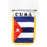 Cuba Window Hanging Flag
