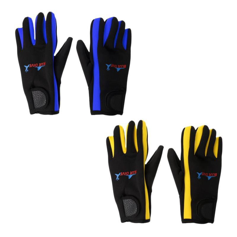 High Elasticity 1.5mm Neoprene Winter Swimming Snorkeling Diving Gloves Novelty 
