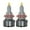 H8 H9 H11 white, variant on 2pcs H7 LED Headlight Bulbs 160W 6000K 30000LM Super Bright, 6-Side CSP Chip 360 ° Illumination, 12000RPM Quiet Fan, Aviation Aluminum Housing, 12-24V for 9005 HB3 9006 HB4 H1 H8 H9 H11