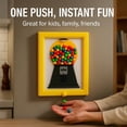 thumbnail image 6 of Candy Dispenser Picture Frame Wall Gumball Machine  2-in-1 Candy Dispenser Picture Hanging Frame Wall Mounted with 3 Mini Bags, Perfect for Holidays & Special Occasions, 6 of 9