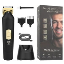 WE-POLUJ Body Shaver Pubic Hair Trimmer for Men Manscape Groin Trimmer Body Hair Trimmer Shaver Body Groomer Waterproof