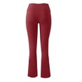 thumbnail image 3 of WILLBEST Pantalones de Yoga de Cintura Alta Para Mujer, Para Correr, Hacer Ejercicio, Deportes Atléticos, Fitness, Elásticos, Cómodos, Transpirables y Absorbentes. Chica, 3 of 4