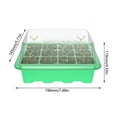 thumbnail image 4 of 12 Cells Seed Trays Seedling Starter Tray  Humidity Adjustable Plant Starter Kit with Dome and Base Greenhouse Grow Trays Mini Propagator for Seeds Growing Starting, 4 of 9