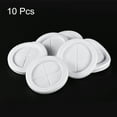 thumbnail image 4 of Uxcell Rubber Grommet Mount Dia 60mm Round Double-Sided for Wire Protection White 10 Pack, 4 of 5
