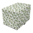 thumbnail image 1 of Aloha Dog Crate Cover, Interpretation of Branches with Leaves Flourishing on a Plain Background, Easy to Use Pet Kennel Cover for Medium Large Dogs, 35" x 23" x 27", Brown Green Camel, by Ambesonne, 1 of 6