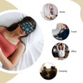 thumbnail image 7 of Salouo Space Sleeping Panda Print Sleep Mask Eye Cover, 1-Pack Eye Masks Washable Sleeping Eyeshade Block Sleep Shade Cover Light Reduces Puffy Eyes Traveling Gifts, 7 of 7