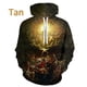 thumbnail image 3 of Sudadera con capucha para hombre con el mensaje "Querido Dios, Jesús, Dios cristiano", con estampado 3D moderno, jerséis para hombre, sudaderas, tops, chándal holgado de talla grande, 3 of 5