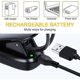 thumbnail image 4 of Rechargeable 14 Led Book Light, Clip On Bed Reading Light, Music Stand Lamp, 3 Brightness & 2 Goosenecks Light Up 2 Full Pages. Perfect For Bookworms, 4 of 5