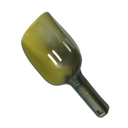 Feeder Casting Baiting Shovel with Drainage Holes Portable Baiting Spoon for Fishing Lures Boilies Tackle